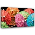thumbnail image 1 of C. Thomas McNemar 24x17 Gallery Wrapped Canvas Wall Art Titled - Cocktail Umbrellas III, 1 of 4