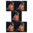 thumbnail image 2 of Billuyoard Sombrero que brilla intensamente con iluminación LED, decoración de sombrero de jardín, gorra colgante para fiesta de Halloween, tipo 2, Dämonenaugen leuchten orange 5piezas, 2 of 6