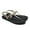 Black/aged Gold, variant on Journey Slim Women's T-Strap Sandals-Black/Black-9