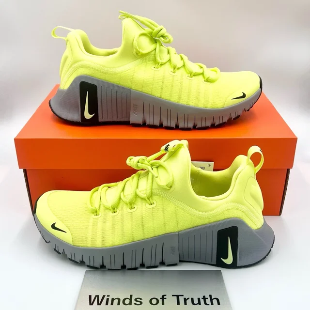 Nike Free Metcon 6 Light Lemon Twist FJ7127-700 Men's Size US 7 - 12 New