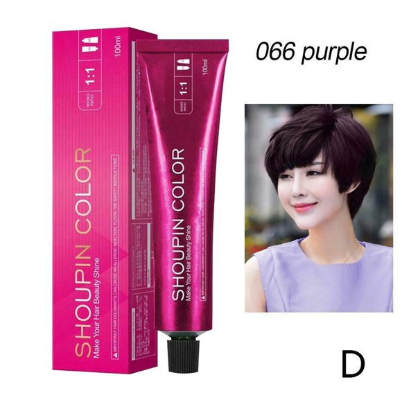 Riforla Mermaid Hair Coloring Shampoo Mild Safe Hair Dyeing Shampoo for All Hairs Hair Coloring Products Purple