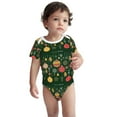 thumbnail image 3 of Balery Christmas Pattern Baby Climbing Clothes Infant Bodysuit Cute Infant Bodysuit Baby Romper-2 Years, 3 of 7
