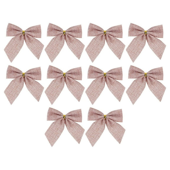 Christmas Bows for Festive Tree Garland and Holiday Party Decorations with Assorted Elegant Designs