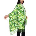 thumbnail image 4 of Lsque Happy St. Patrick's Day Pattern Women's Traditional Scarf Wrap Tassel Shawl Fringes Neck Head Shawl Retro Scarf, 4 of 8