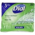 thumbnail image 2 of Soap Dial Antibacterial Mountain Fresh 113 ml, 3 barras, 2 of 5