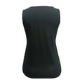 thumbnail image 6 of Scyoekwg Womens Tops Camisole Solid Color Camisole Casual Summer Basic Sling Sleeveless Tank Tops Crewneck Loose Shirts (Black,XXL), 6 of 6