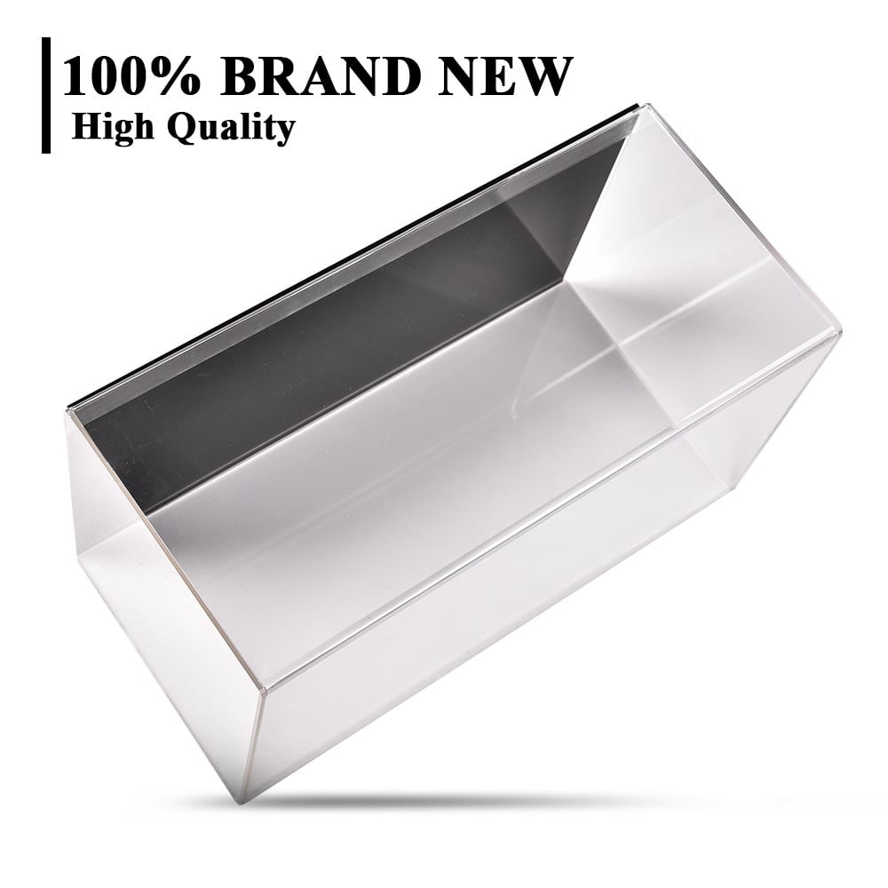 G-PLUS UV-Protected Acrylic Display Case For Boxing Gloves (7.75"H X 6.75"D X 14"W) - Wall Mount Horizontal