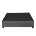 thumbnail image 1 of Box Base Cama Individual Dicasa Dark Grey, 1 of 6