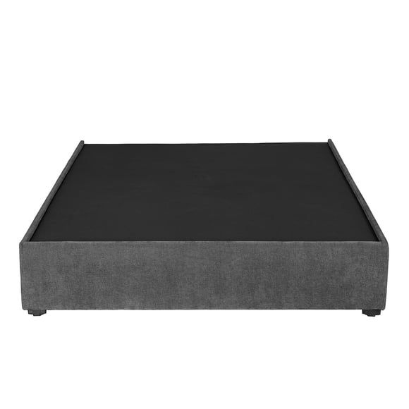 Box Base Cama Matrimonial Dicasa Dark Grey