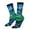 2 Black-1, variant on Colorful Stained Glass Crocodile Print Adult Socks for Men & Women,Calf Socks, Ankle Socks,Boots Socks,Breathable Casual Sock,Unisex Crew Socks