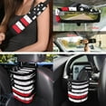 thumbnail image 4 of KUIFORTI American Flag Car Seat Covers,Breathable Automotive Seat Covers for Cars SUV Pick-up Truck Sedan,Universal Fit Anti-Slip Steering Wheel and Seat Belt Cover Set, 4 of 7