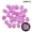 Hot Pink style, variant on Luminous Stepping Stones Outdoor, Glow in the Dark Garden Stones for Outdoor Landscaping, Glowing Rocks for Fish Tank Walkway Decoration