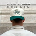 thumbnail image 4 of Sombrero de camionero CITRUSY, vintage, camuflaje verde vaquero, algodón, 4 of 7