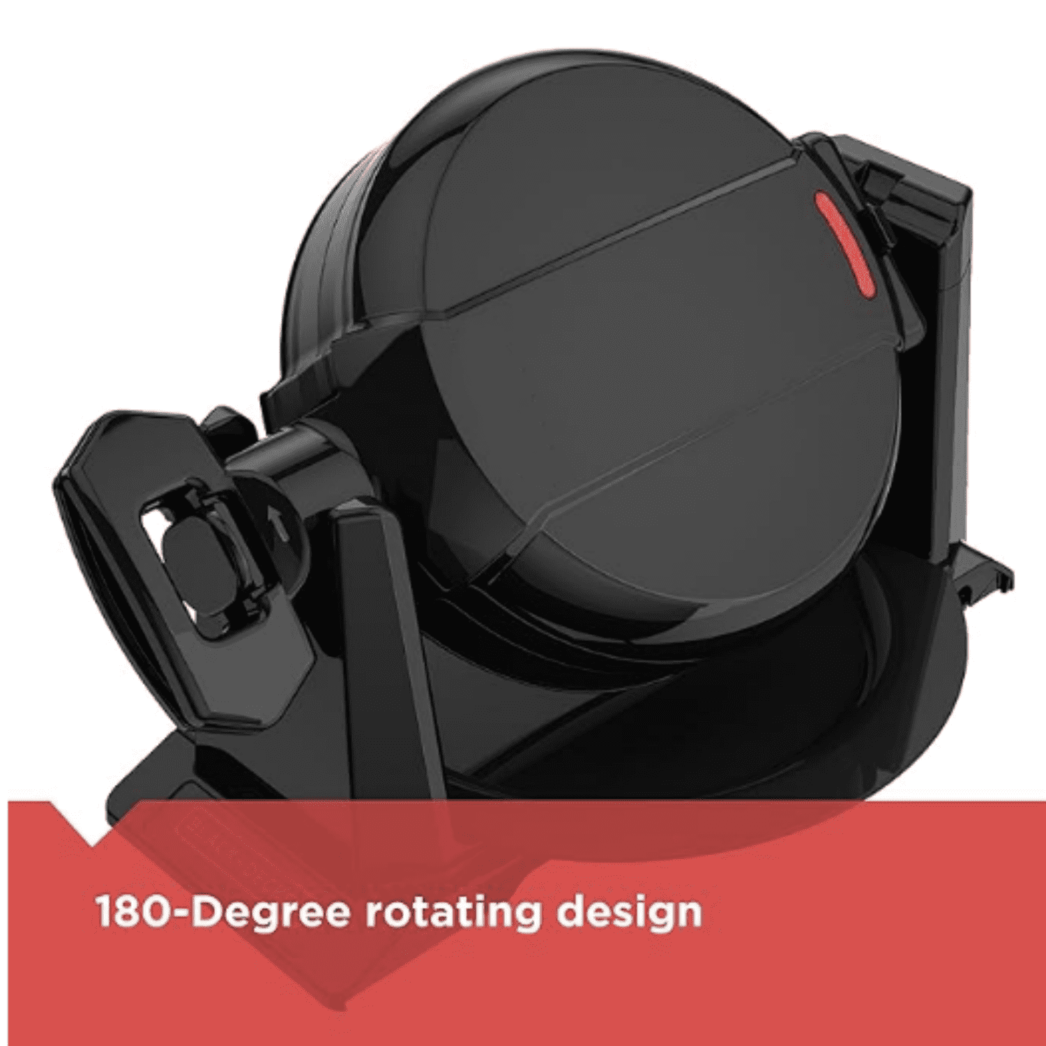 Rotating Waffle Maker, Black