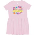 thumbnail image 3 of Inktastic I Love My Grandma Girls Toddler Dress, 3 of 5