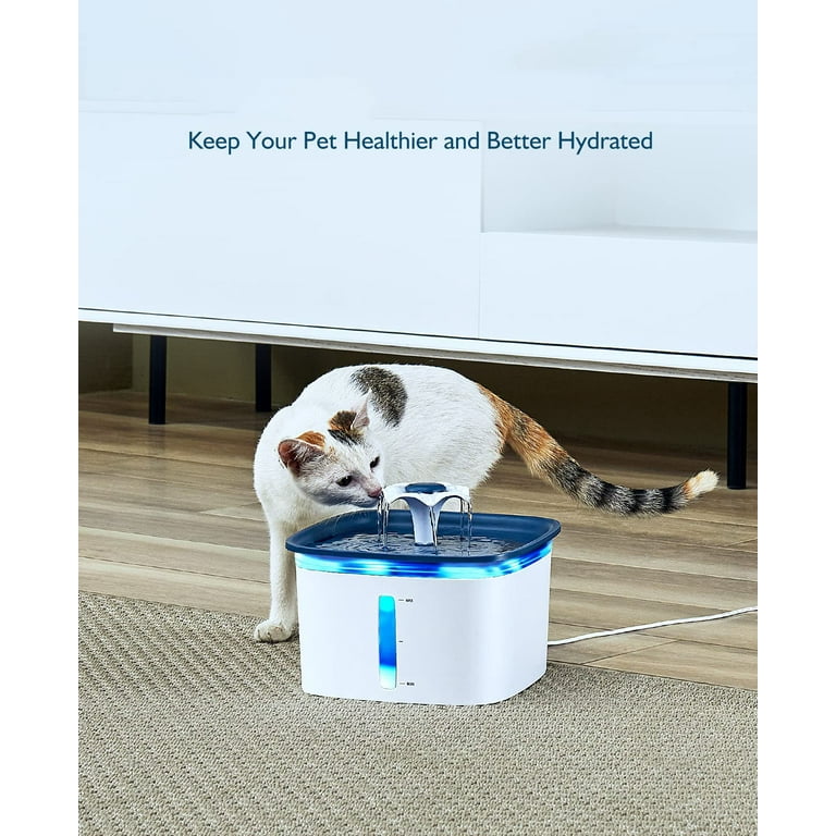 Gazdag 4 Pack Cat Water Fountain Filter Replacement Filters Compatible with 95oz 67oz Pet Fountain Cat Water Fountain Dog Water Dispenser Walmart