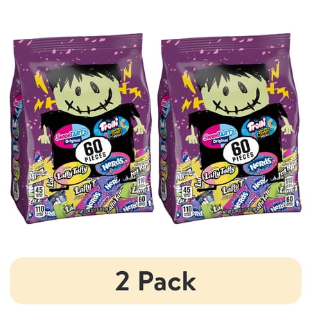 (2 pack) Franken Favorites Mix, Halloween Candy, 23.94 oz Variety Mixed Bag, 60 Count