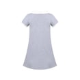 thumbnail image 2 of Girls Dress Gray T-Shirt Classic Loose Straight School Short Sleeve 10 Years, 2 of 8