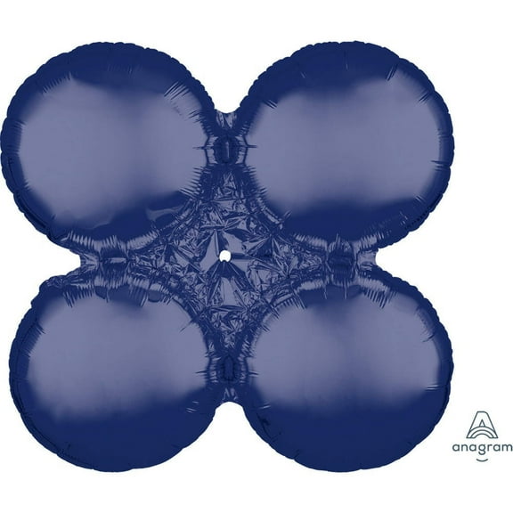 13 inch Magicarch Small - Navy (Air-Fill Only) Foil Mylar Balloon - Party Supplies Decorations