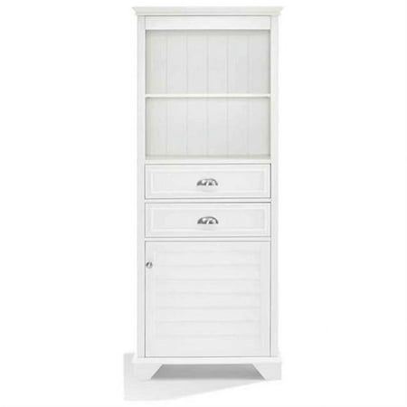 UPC 710244202213 product image for Crosley Lydia Contemporary Linen Cabinet in White | upcitemdb.com