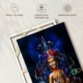 thumbnail image 5 of Elephant Stock Buddha In Lotus Pose Wall Art - Vertical Canvas Wall Art - Living Room Wall Decor - Wellness Canvas - Blue And Orange Decor - 8" x 12", 5 of 5