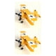 thumbnail image 4 of Monstrate Figuritas artesanales de artcare para decoración del hogar, modelo de aviones de hierro en miniatura, adornos pequeños, novedad No.01 2piezas Monstrate CBP002525, 4 of 5