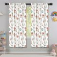 thumbnail image 5 of Blackout Kids Curtains,White Forest Fairy Pattern Childrens Insulated Curtains Set Of 2,Bedroom Essentials,Toddler Room Decor 42"x63", 5 of 5