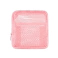 thumbnail image 1 of Bolsa de cosméticos de malla cuadrada, bolsa de almacenamiento de cosméticos portátil para lápiz labial con cremallera, bolsa de almacenamiento de artículos diversos multiusos, bonita funda para estu, 1 of 5