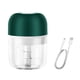 thumbnail image 1 of Mini picadora de ajo, 45 W, USB, prensa de ajo, recargable, molinillo eléctrico de verduras, verde, 250 ml kenally HA003344-03, 1 of 7