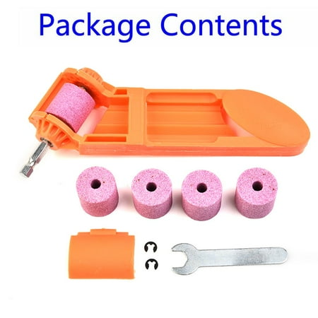 

BCLONG Portable Drill Bit Sharpener Sharpening Tool Corundum Resisting Grinding Wheel
