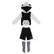 thumbnail image 2 of Cute Cat Ear Sudadera Con Capucha Pantalones Superiores Conjunto De Medias Para 1/4 BJD SD MSD Negro Sunnimix Traje de ropa de muñecas, 2 of 7