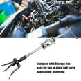 thumbnail image 4 of tssuouriy Red Puller Universal Tool External Slide Hammer Tools 3 Jaw Internal 3 Jaw Slide Hammer Puller Set, 4 of 6