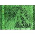 thumbnail image 1 of Ahgly Company Indoor Rectangle Oriental Green Industrial Area Rugs, 8' x 12', 1 of 4