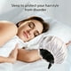 thumbnail image 5 of Gorro reversible de satén de seda para dormir, gorro de satén de seda con botón adaptable, gorro de dormir de doble capa a la moda., 5 of 5