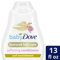 thumbnail image 2 of Baby Dove Curly Hair Baby Conditioner Curl Nourishment Tear-Free, 13 oz, 2 of 9
