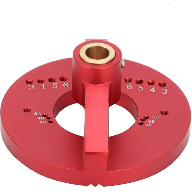 Guía de 35 mm, herramienta de carpintería del localizador de punzón de guía de plantilla de espiga de centrado vertical funcional