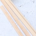 thumbnail image 2 of HLONK 50 PCS Bamboo Stick Cage DIY Material Craft Sticks Stir Flat, 2 of 8