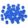 thumbnail image 4 of KLKCMS 100Pcs 10mm Transparent Clear Dice Set Entertainment Board Game Accessory Blue, 4 of 7