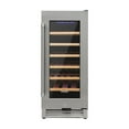 thumbnail image 1 of Thor Kitchen 15 Inch Single Zone Wine Cooler, 33 Wine Bottle Capacity-TWC1501, 1 of 3