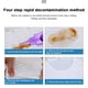 thumbnail image 1 of Detergente para ropa con enzima activa de lino limpio líquido para ropa de 120 ML (blanco y morado), 1 of 5