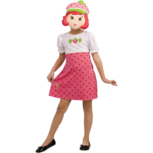 Strawberry Shortcake And Friends Halloween Costume Strawberry Shortcake Child Halloween Costume - Walmart.com - Walmart.com