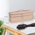 thumbnail image 2 of Estuche de viaje de doble capa, bolsa de almacenamiento para secador de pelo de un solo paso, bolsa organizadora de almacenamiento resistente al agua para estilizador Airwrap, 2 of 5