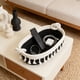 thumbnail image 4 of Yunuuuoa Macrame Storage Basket Woven Rope Decorative Organizer for Bathroom Counter Desk Bedroom Cosmetics Makeup Perfume Toilet Paper Holder Boho Home Decor, 4 of 6