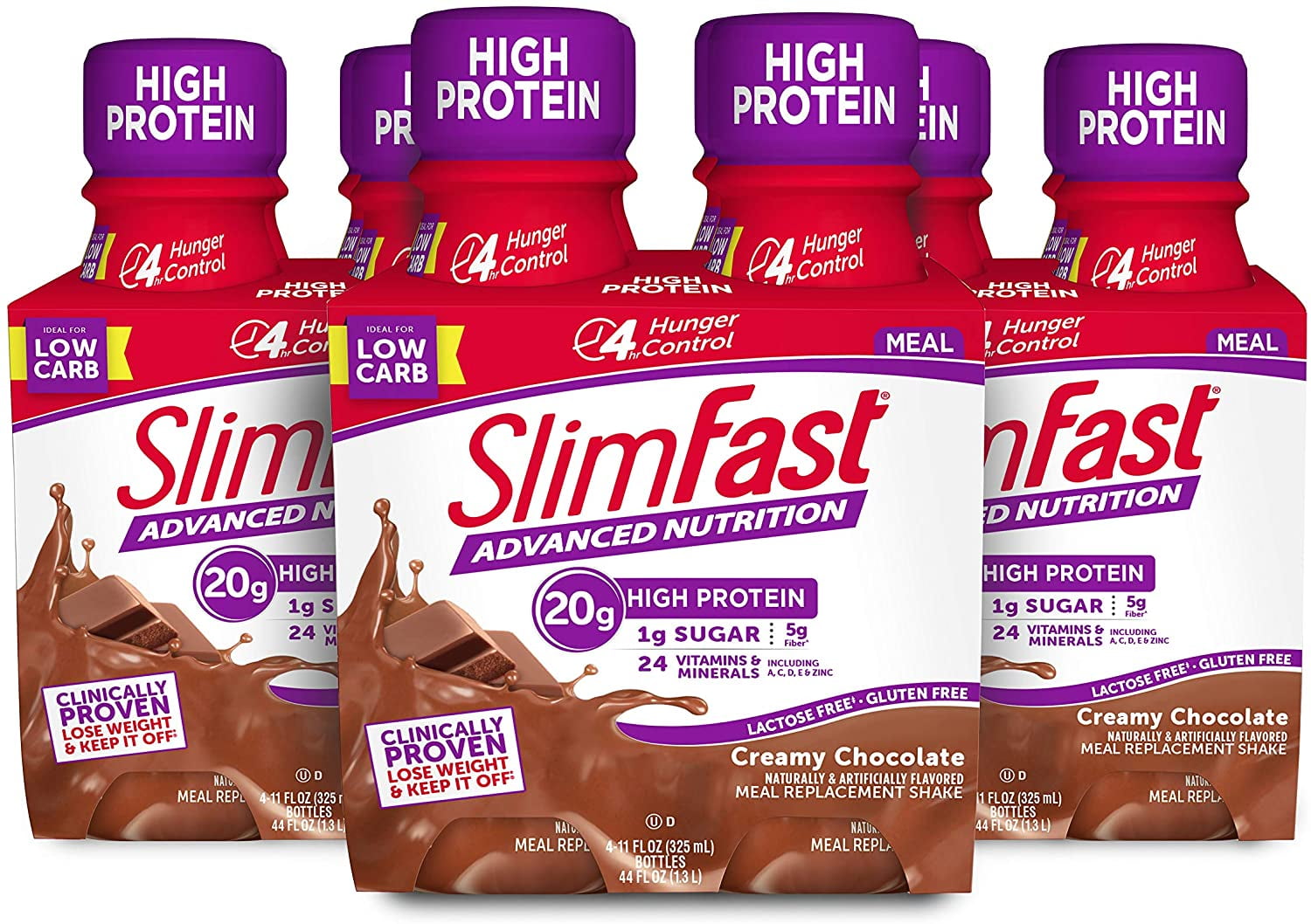 SlimFast Advanced Nutrition Creamy Chocolate Shake Ready to Drink