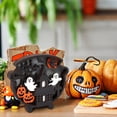 thumbnail image 4 of Halloween Wooden Ornaments Halloween Decorative Light Spooky Wood Sign Table Decor Light For Living Room Kitchen, 4 of 7