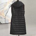 thumbnail image 4 of Roncen Women's Casual Sleeveless Quilted Vest - Loose Fit Mid-Length Winter Coat with Thick Padding - Solid Color Outerwear for Warm Layering and Stylish Comfort, 4 of 4
