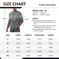 thumbnail image 6 of Iceglad Men's Casual Christmas Sweater Slim Fit Xmas Pullover Knitwear Holiday Knit, 6 of 8