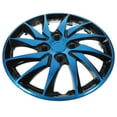 thumbnail image 4 of Shisuyan Wheel Rim Cover Universal Blue Black for Car Wheel 1Set 14 Inch PP, 4 of 8