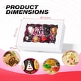 thumbnail image 2 of 25 cajas de panadería con ventana para fresas cubiertas de chocolate, torta, trufa de chocolate, pretzel y más, 2 of 4