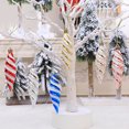 thumbnail image 3 of Christmas Paquete Grandes en Forma de Espiral - Decoración Brillante y con - Decoraciones para árboles de NavidadDorado6PCS, 3 of 4